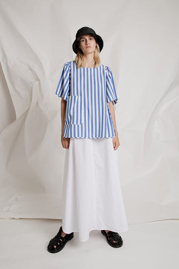 Blusa Stampata Rigato Meimeij M2EG04 1099R